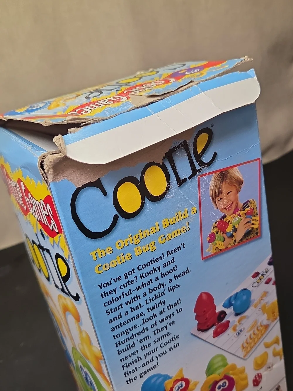 Cootie Board Game Milton Bradley Classic Preschool Collection